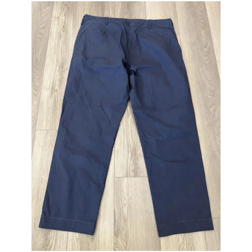 NWT Buck Mason Parachute Poplin Carry On Pants Navy Venice Wash 30x30